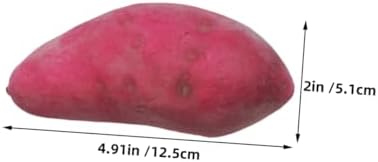 TOYANDONA 6pcs Lifelike Artificial Sweet Potato Decor