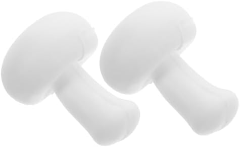 PRETYZOOM Realistic Mushroom Figurines for Kitchen Decor