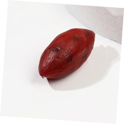 Kisangel 5pcs Lifelike Resin Sweet Potato Artificial Vegetable Decor