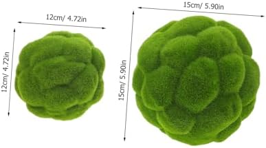 Cabilock 2Pcs Artificial Topiary Balls for Decor Centerpieces