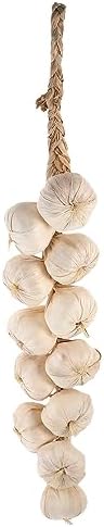 BESPORTBLE Halloween Garlic Artificial Vegetable Hanging String Props