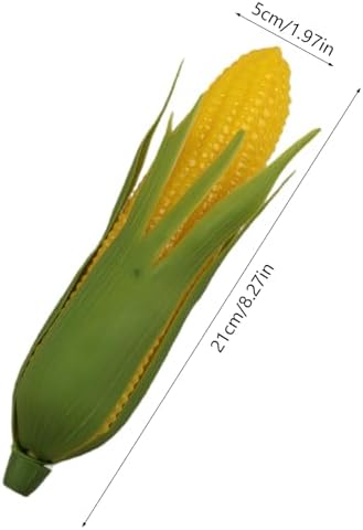 6Pcs Artificial Corn for Thanksgiving Display and Photo Props