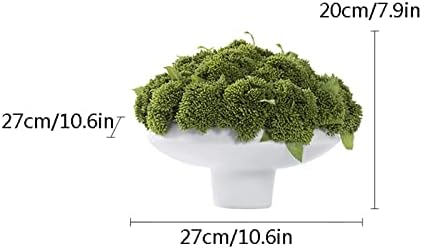 SUNESA Artificial Topiary with White Ceramic Pot