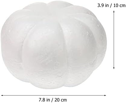 Cabilock Large White Artificial Pumpkins 78 Inch