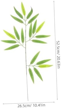 20pcs Fake Leaves Decorations for Pipe and Duct Covering