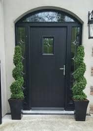 Two 4 Foot Artificial Boxwood Spiral Topiary Trees