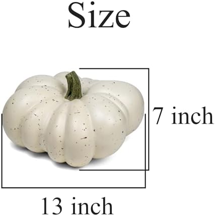 12 Inch Artificial Paintable Pumpkin Decor