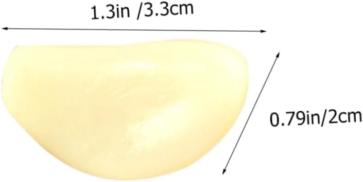 12 Pieces Artificial Garlic Clove Decor Model