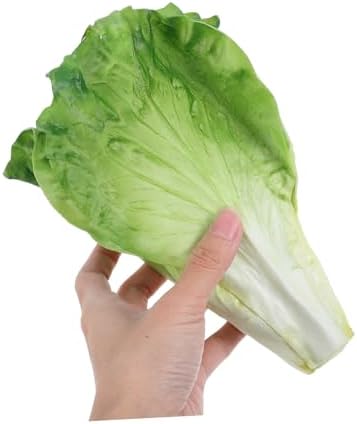 STOBAZA Realistic Artificial Lettuce Decor