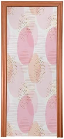 Susiyo Modern Abstract Halloween Door Cover 32x79 in