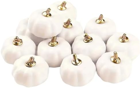 12Pcs Mini Halloween Pumpkin Decorations Set