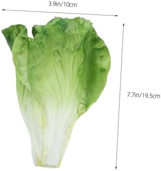 STOBAZA Realistic Artificial Lettuce Decor