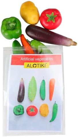 10 Pieces Artificial Vegetables Decoration Set