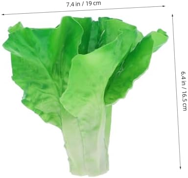 Luxshiny Realistic Lettuce Artificial Vegetable Decor No Maintenance