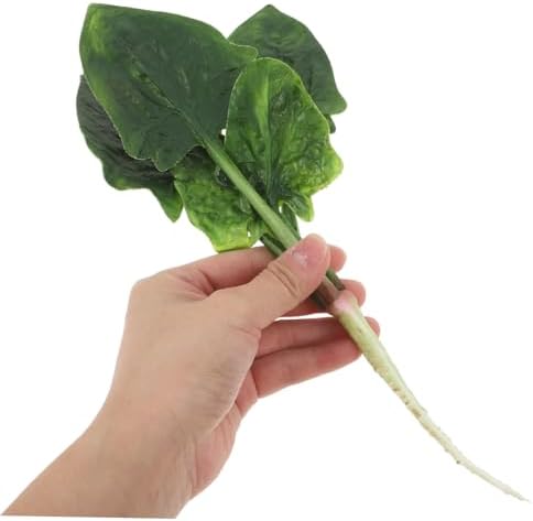 Realistic Artificial Spinach Decor for Home Kitchen