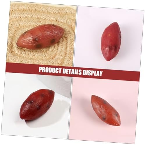Kisangel 5pcs Lifelike Fake Sweet Potato Models