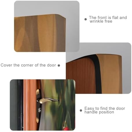 Susiyo Romantic Rose Halloween Door Cover 32x79 in