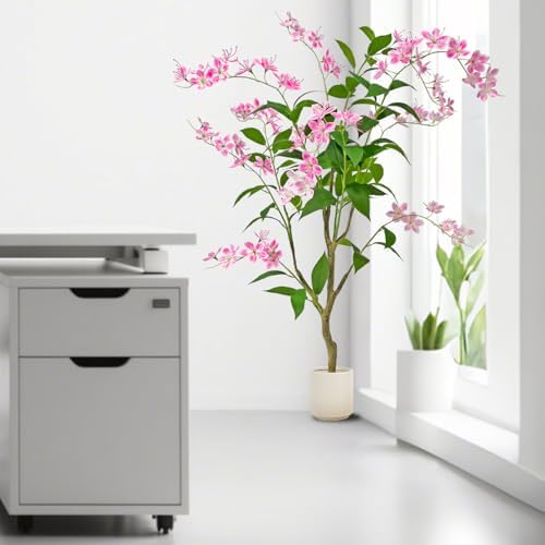 Niwellveb Artificial Jasmine Tree 4FT Indoor Decor