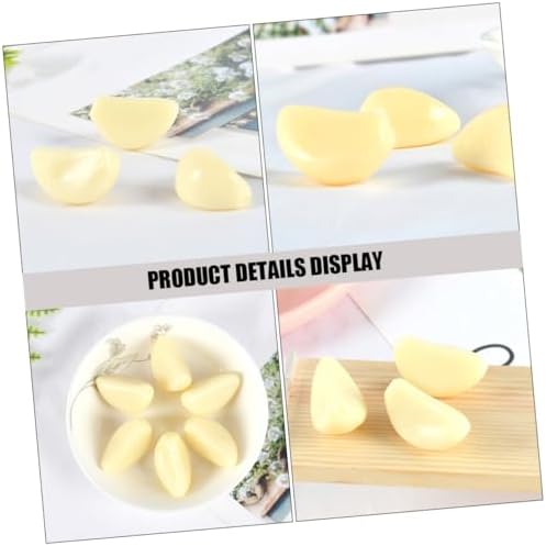 12 Pieces Artificial Garlic Clove Decor Model