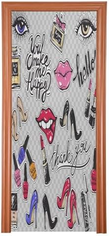 Susiyo Halloween Door Cover with Stretch Fabric
