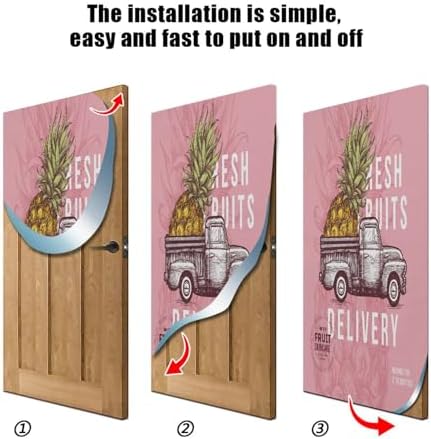 Susiyo Stretch Door Cover for Festive Decor