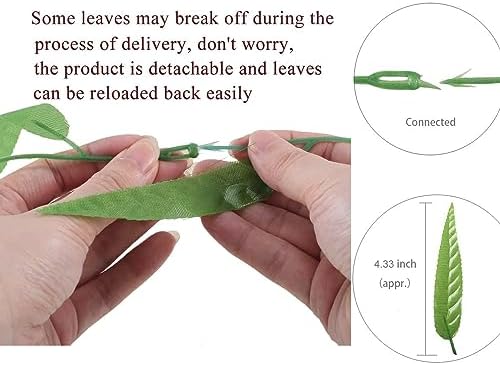 50pcs 300ft Artificial Vine Garland for Home Decor