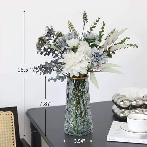 Leftover Fake Flowers in Vase for Home Decor