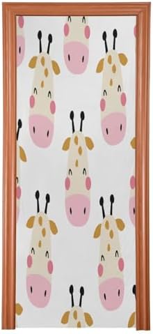 Susiyo Cute Animals Halloween Door Cover 32x79 in