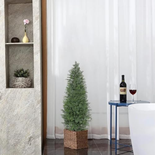 Briful Set of 2 Artificial Cedar Trees 3FT Tall