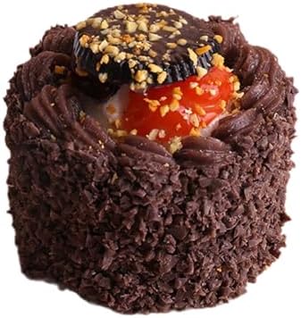 Realistic Artificial Chocolate Cake Model for Display and Photography