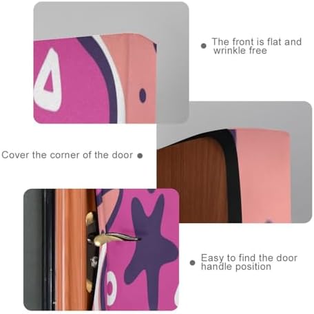 Susiyo Big Starfish Halloween Door Cover 32x79 in