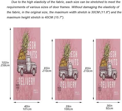 Susiyo Stretch Door Cover for Festive Decor