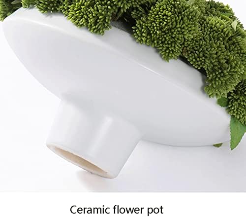 SUNESA Artificial Topiary with White Ceramic Pot