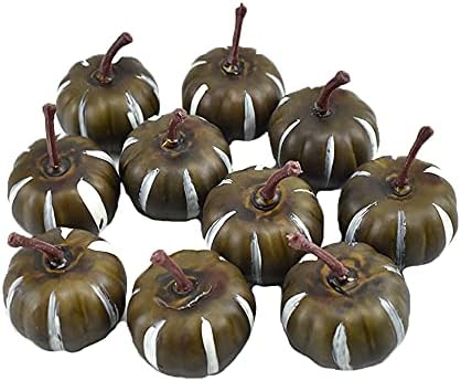 30Pcs Artificial Mini Pumpkins for Halloween Decor