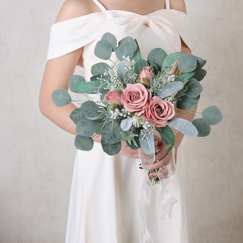YXZZWL Artificial Greenery Stem Set 65 Pcs for Wedding DIY