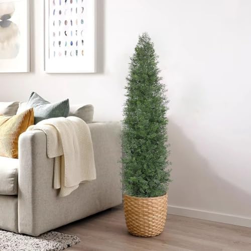 Briful Set of 2 Artificial Cedar Trees 4FT Tall