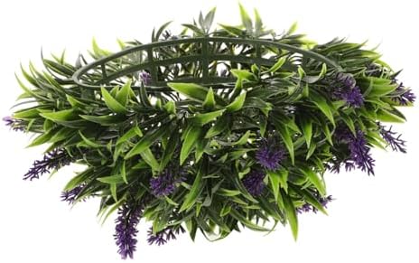 Wakauto Artificial Lavender Topiary Decor Ball