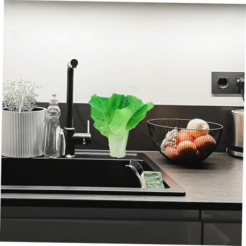 Luxshiny Realistic Lettuce Artificial Vegetable Decor No Maintenance