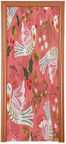 Susiyo Folk Art Birds Halloween Door Cover