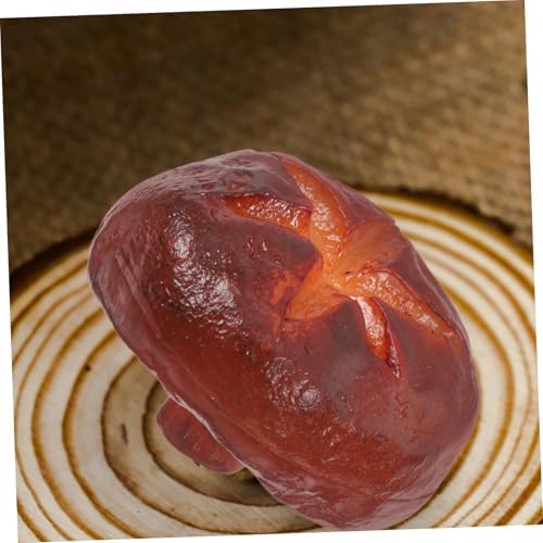 Magiclulu 6pcs Luminous Mushroom Outdoor Decor PVC Fake Vegetables