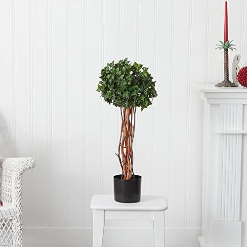 Nearly Natural 25ft English Ivy Topiary UV Resistant
