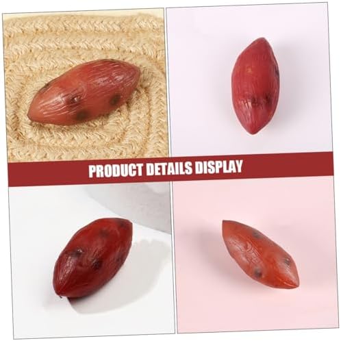 Vaguelly 5PCS Artificial Sweet Potato Decor Vegetables