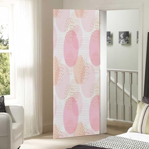 Susiyo Modern Abstract Halloween Door Cover 32x79 in