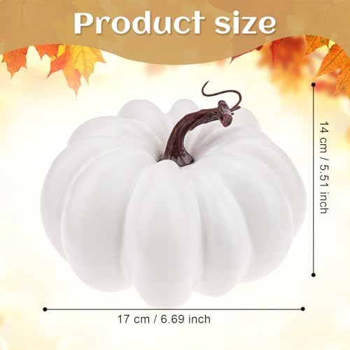 Meiwlong 67 Inch Artificial Foam Pumpkin Decor