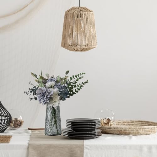 Leftover Fake Flowers in Vase for Home Decor