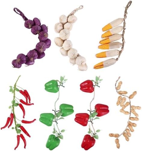 Artificial Garlic String for Home Decor and Photography