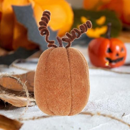 Joylern Artificial Pumpkin Statue for Halloween Thanksgiving Decor