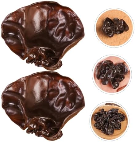 Happyyami 10pcs Artificial Agarics Kitchen Decor Models