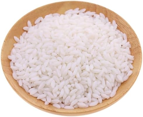 100g Artificial White Rice Realistic Decoration Model