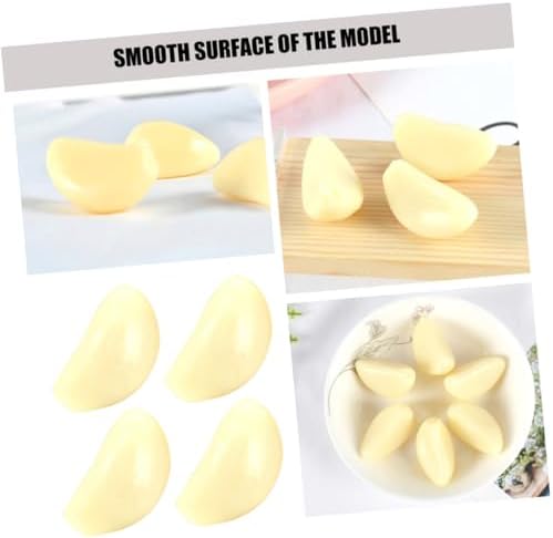 12 Pieces Artificial Garlic Clove Decor Model